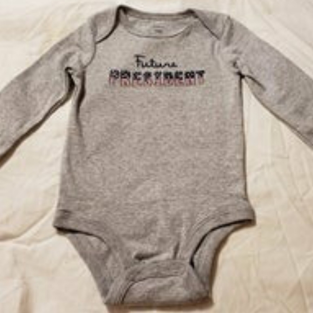 Carter's Future President Onesie NWT